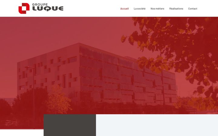 Screenshot of groupeluque.fr
