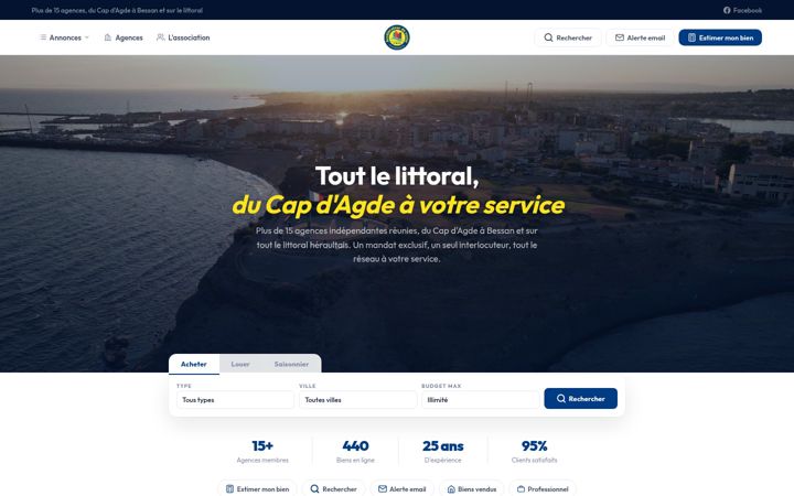 Screenshot of groupement-amie.com