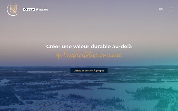 Screenshot of groupeminierwindfall.com