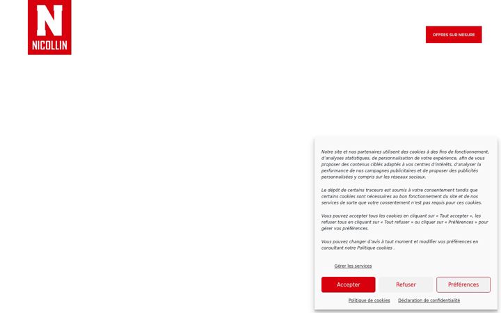 Screenshot of groupenicollin.com