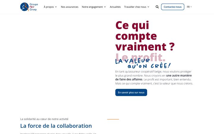 Screenshot of groupepv.coop