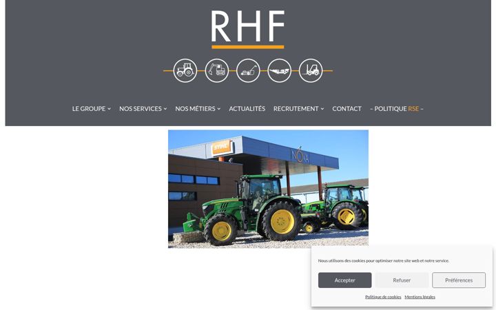 Screenshot of grouperhf.com