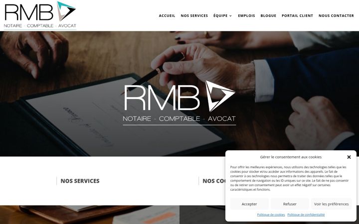 Screenshot of groupermb.ca