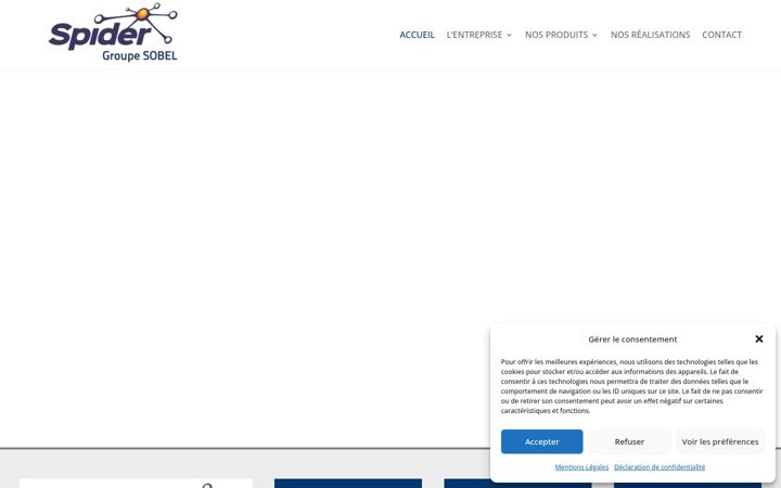 Screenshot of groupesobel-spider.fr