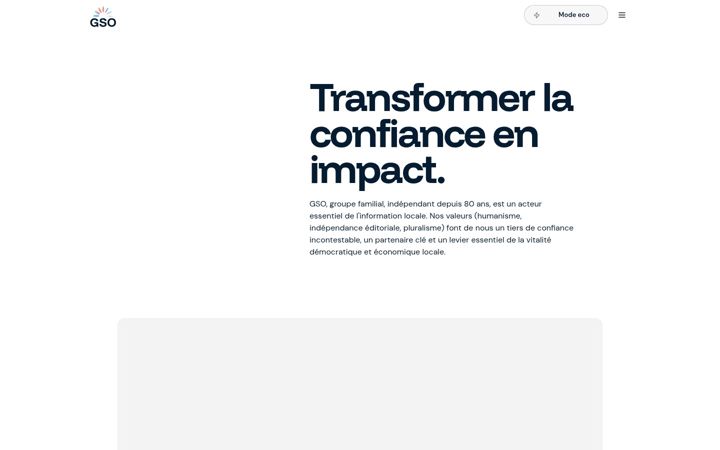 Screenshot of groupesudouest.com