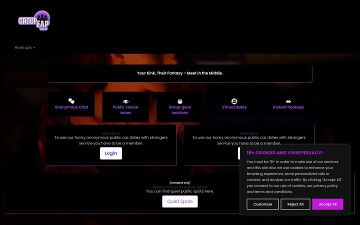 Capture d'écran de groupfap.com