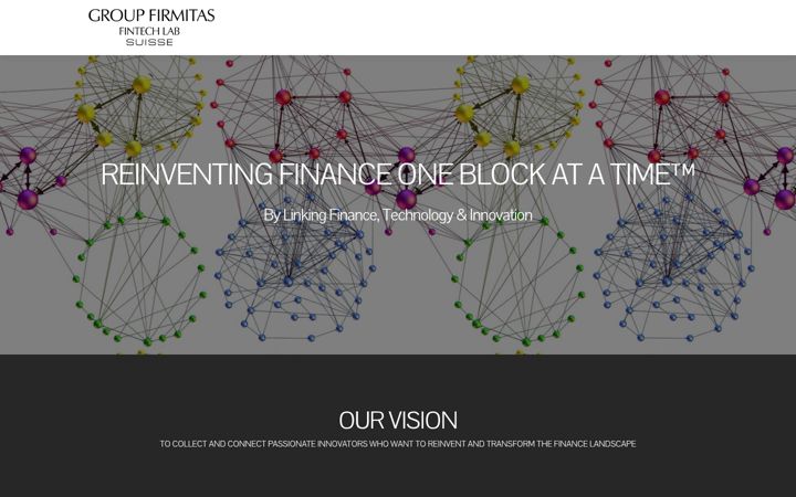 Capture d'écran de groupfirmitas-fintech.com