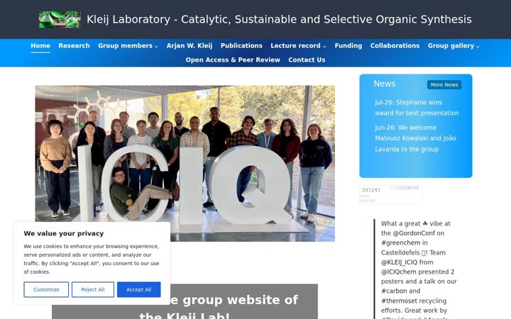 Screenshot of groupkleij.com
