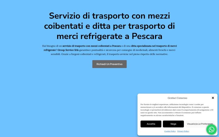 Screenshot of groupservicesrls.it