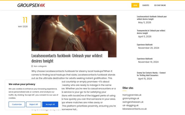 Screenshot of groupsex4k.com