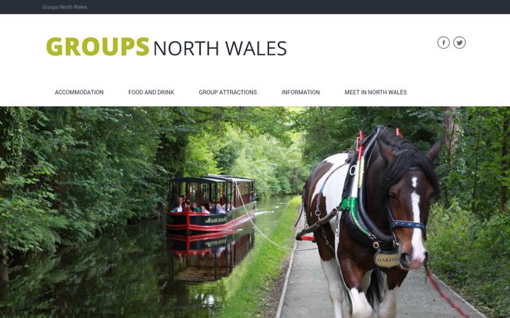 Screenshot of groupsnorthwales.com