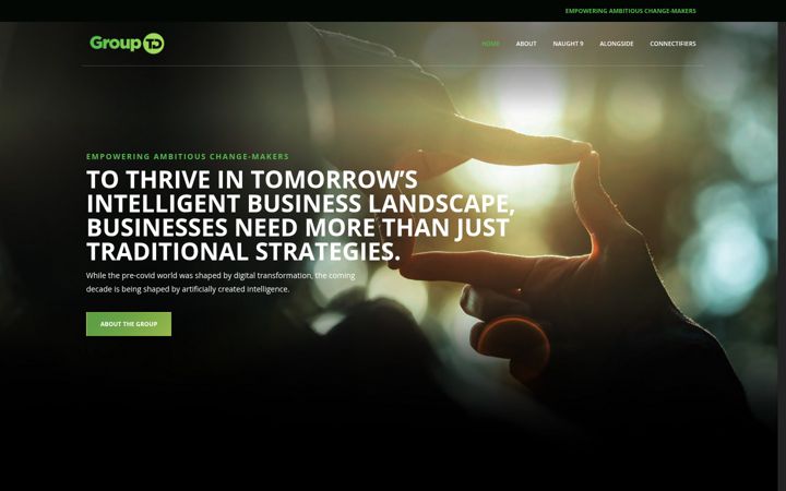 Screenshot of grouptd.net