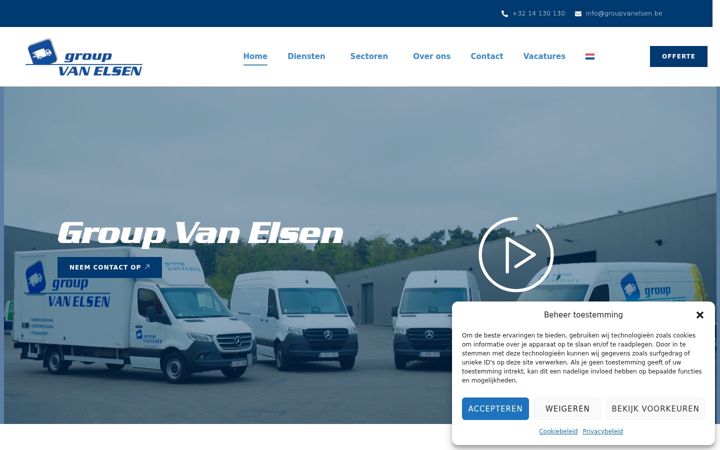 Screenshot of groupvanelsen.be