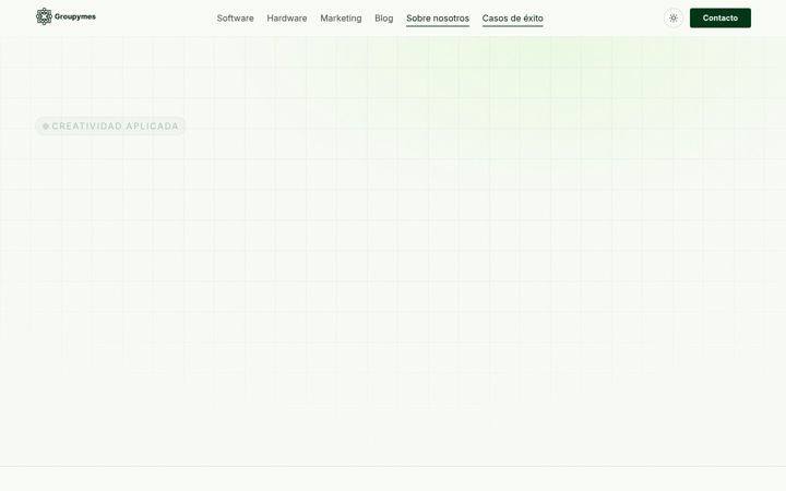 Screenshot of groupymes.es