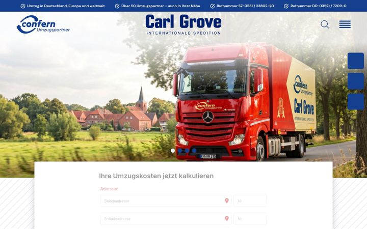 Screenshot of grove-online.de