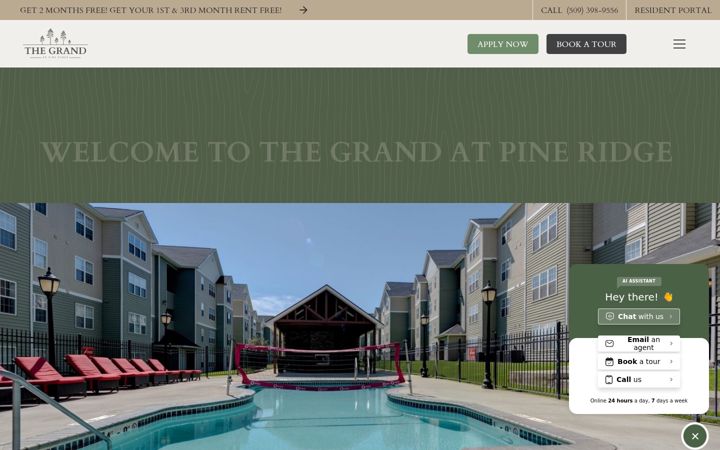 Screenshot of groveatcheney.com