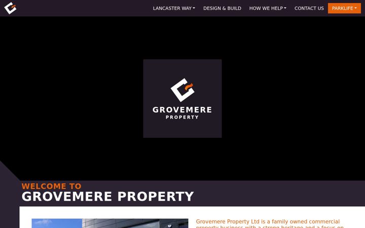 Screenshot of grovemere.com