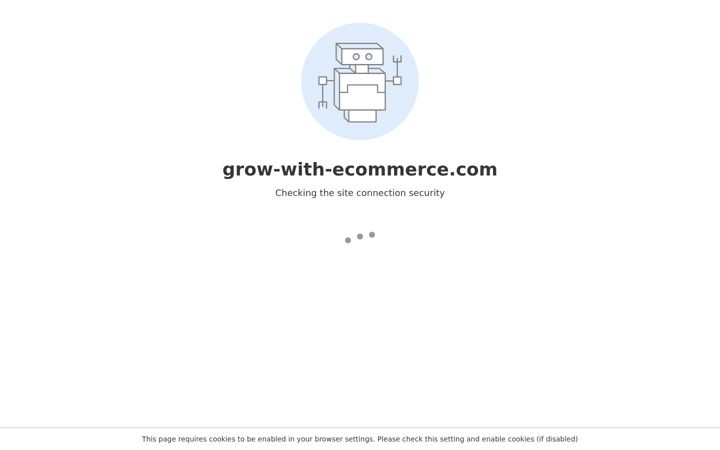 Screenshot of grow-with-ecommerce.com