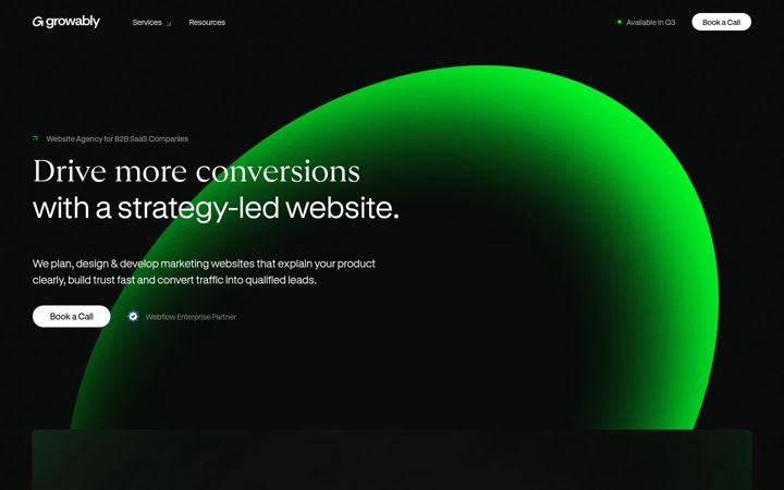 Screenshot of growably.de