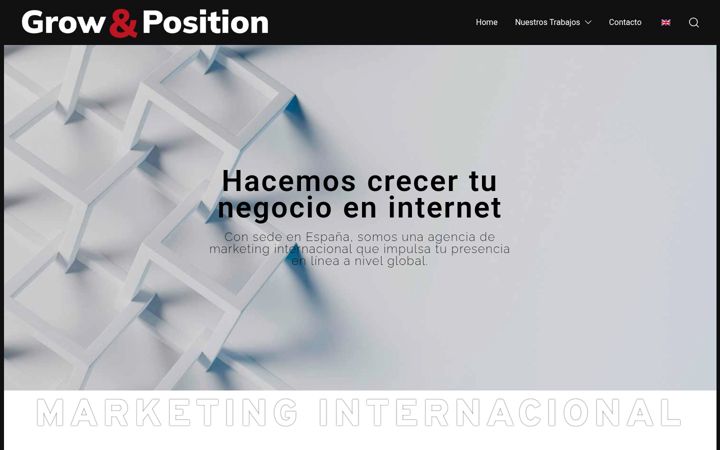 Screenshot of growandposition.com