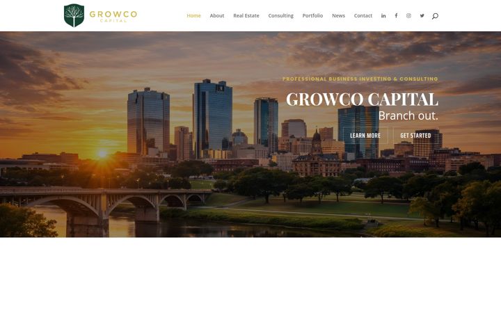 Screenshot of growcocapital.com