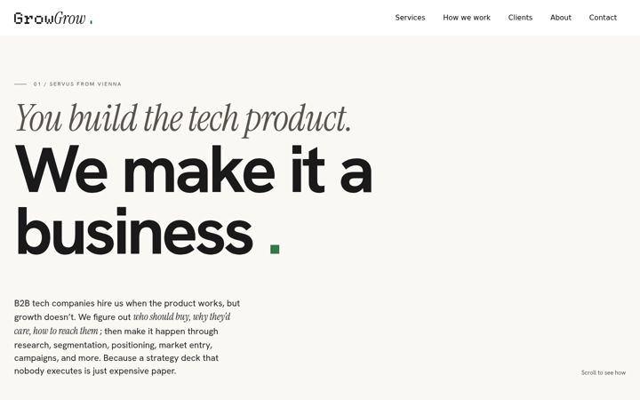 Screenshot of growgrow.at