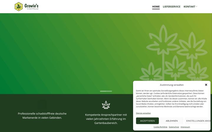 Screenshot of growies.org