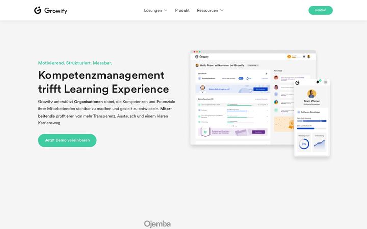 Screenshot of growify.de