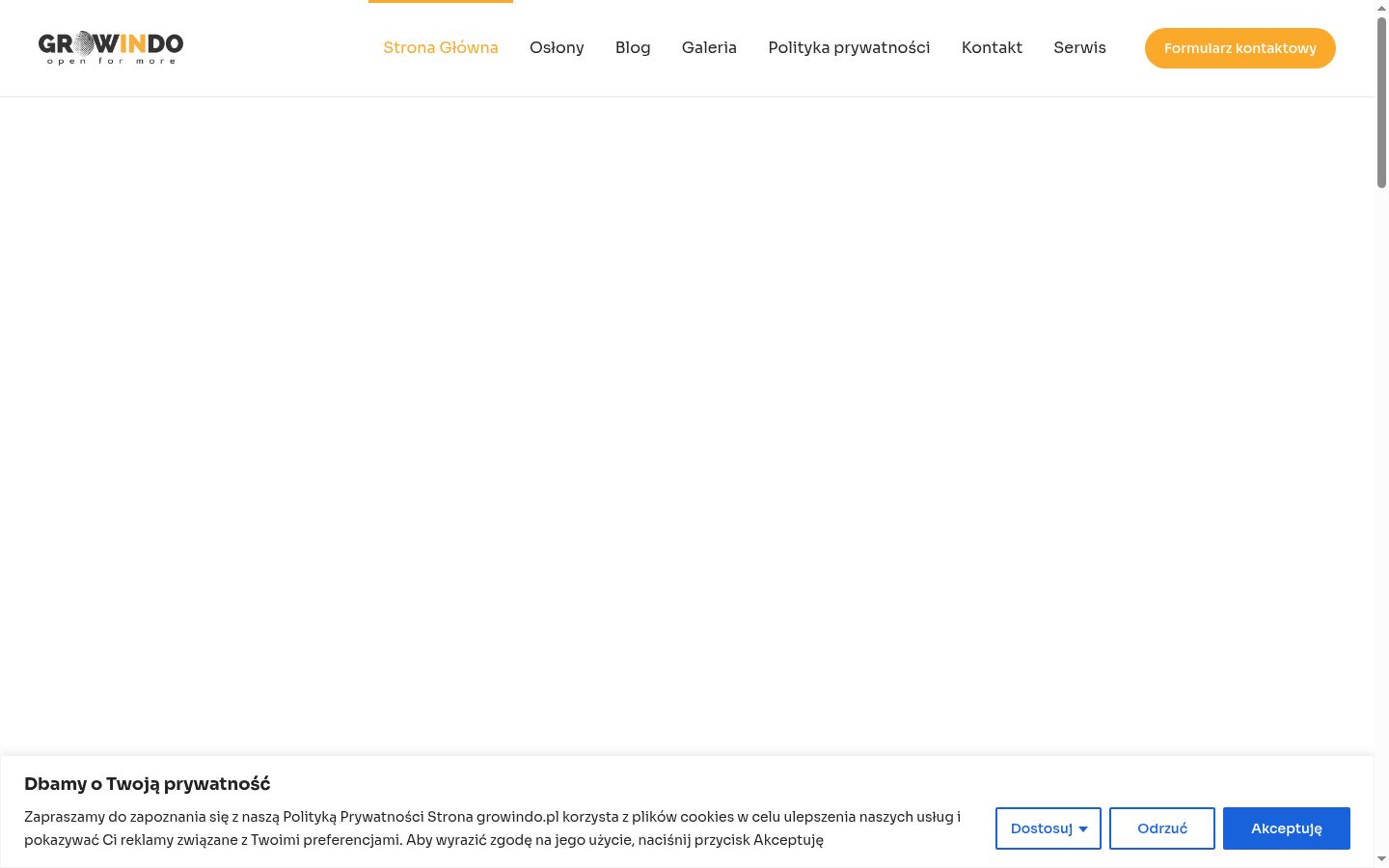 Screenshot tal-banner tal-kunsens muri qabel kwalunkwe interazzjoni