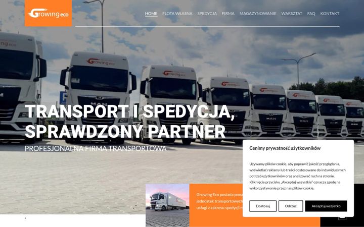 Screenshot of growingeco.pl