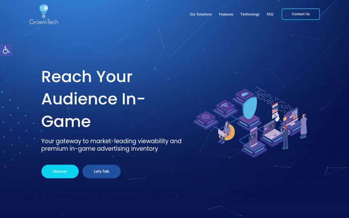 Screenshot of growintech.co