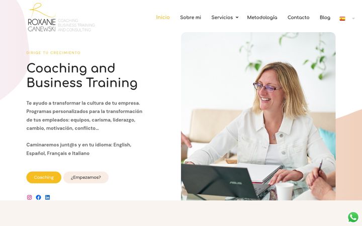 Screenshot of growithroxane.com