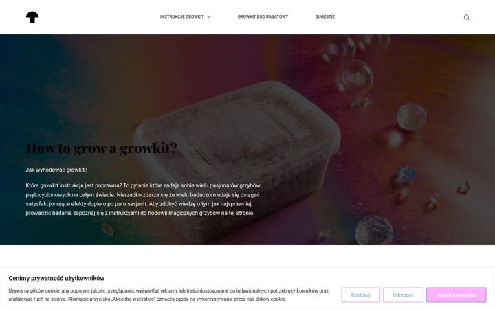 Screenshot of growkit-instrukcja.pl