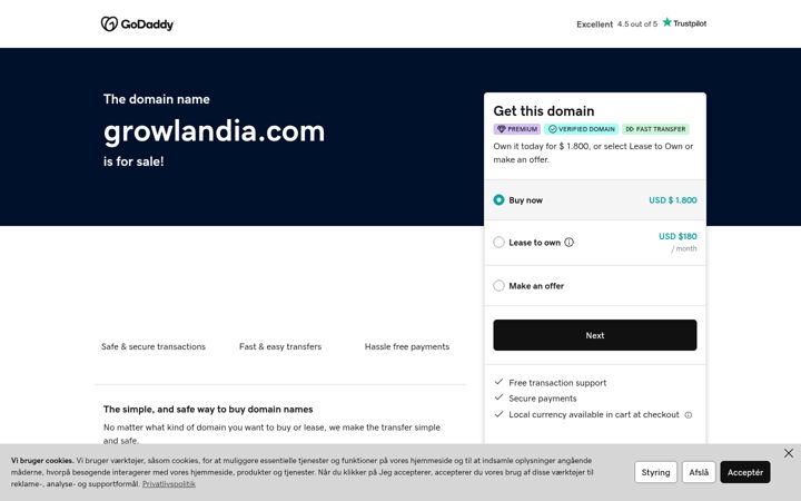Screenshot of growlandia.com