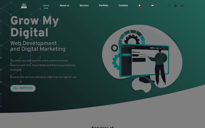Screenshot of growmydigital.com