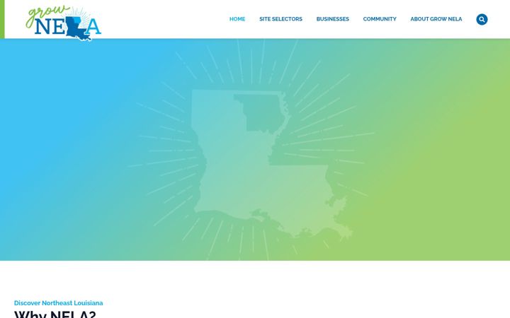 Screenshot of grownela.com