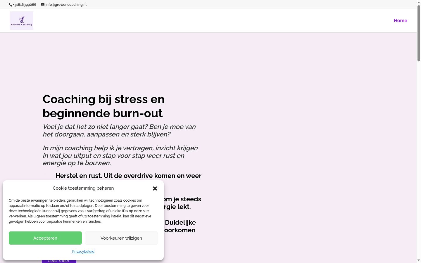 Screenshot tal-banner tal-kunsens muri qabel kwalunkwe interazzjoni