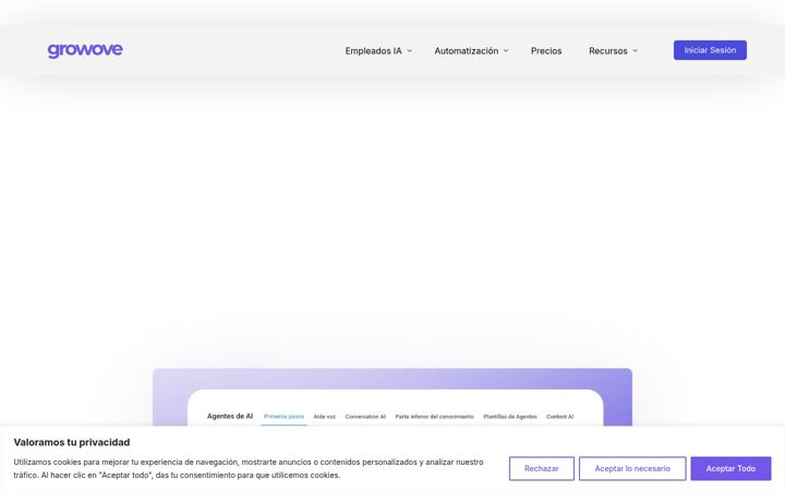 Screenshot of growove.com
