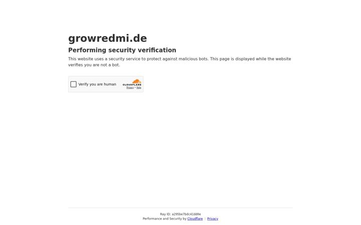 Screenshot of growredmi.de