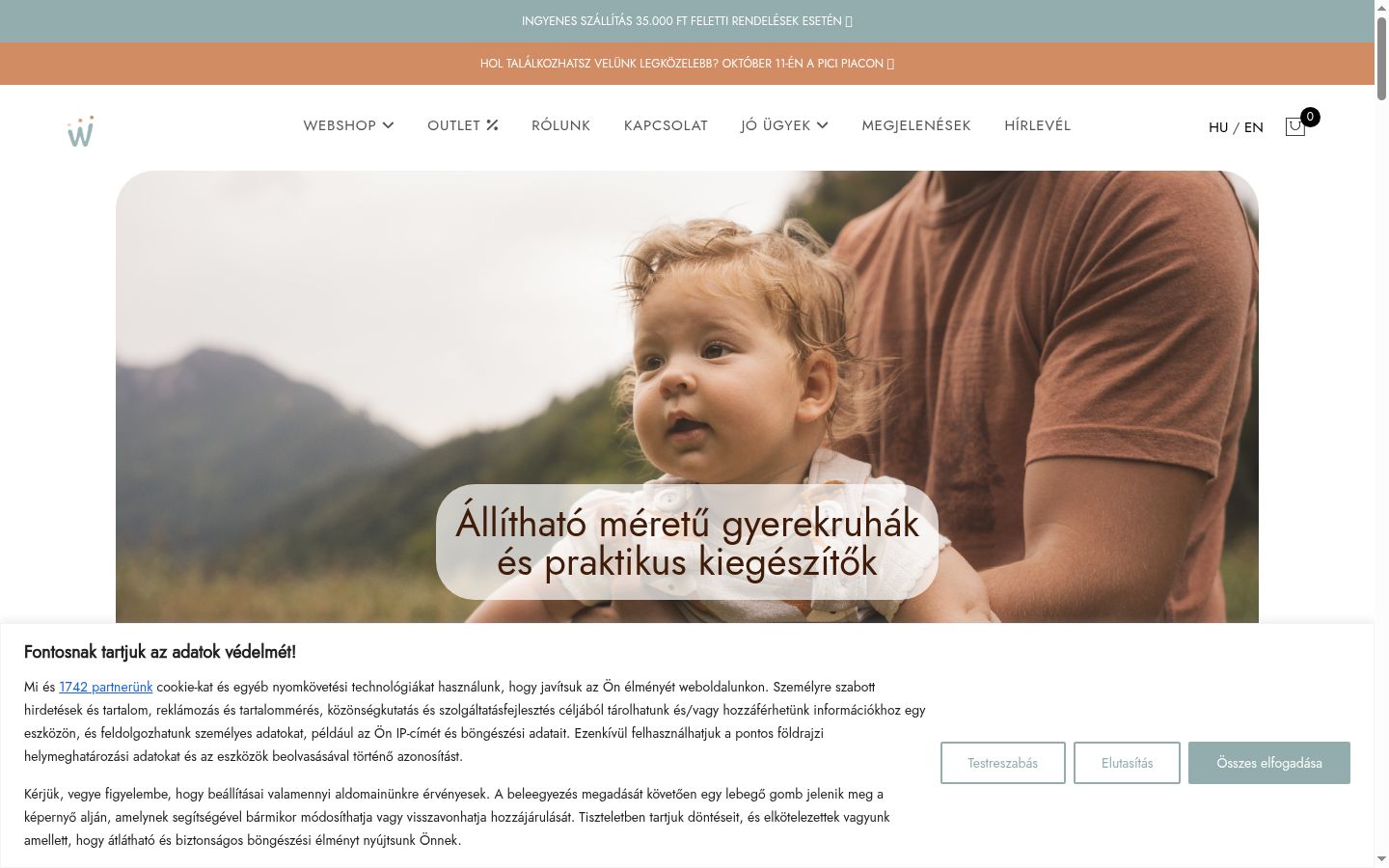Screenshot tal-banner tal-kunsens muri qabel kwalunkwe interazzjoni