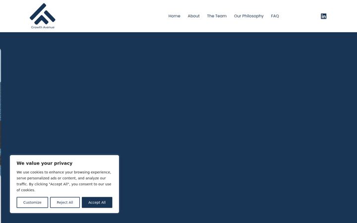Screenshot of growth-avenue.com