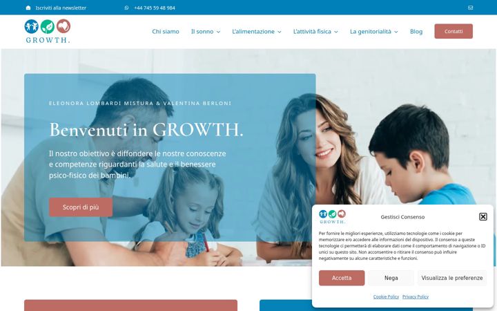 Screenshot of growth-ita.it