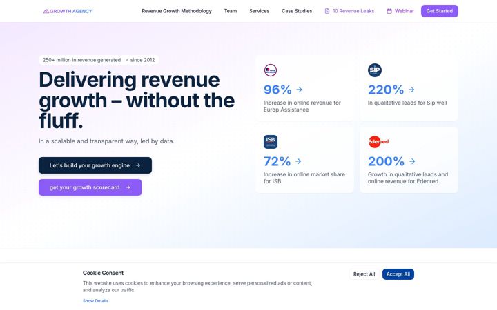 Screenshot of growthagency.co
