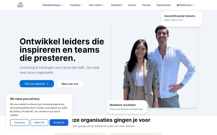 Screenshot of growthassembly.nl