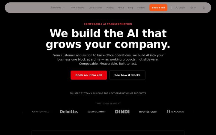 Screenshot of growthclan.com