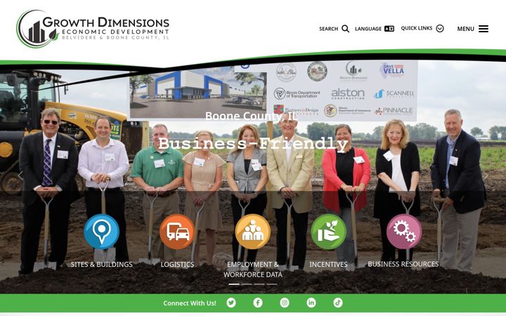 Screenshot of growthdimensions.org