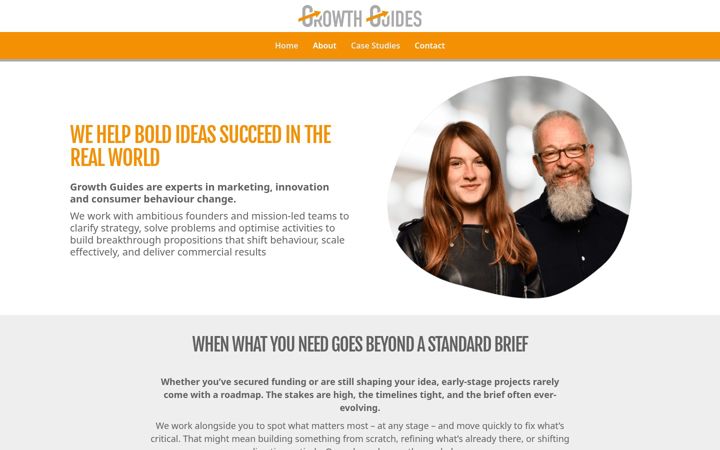 Screenshot of growthguides.co.uk
