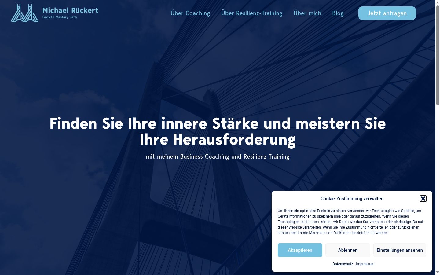 Screenshot tal-banner tal-kunsens muri qabel kwalunkwe interazzjoni