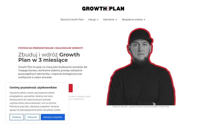 Screenshot of growthplan.pl
