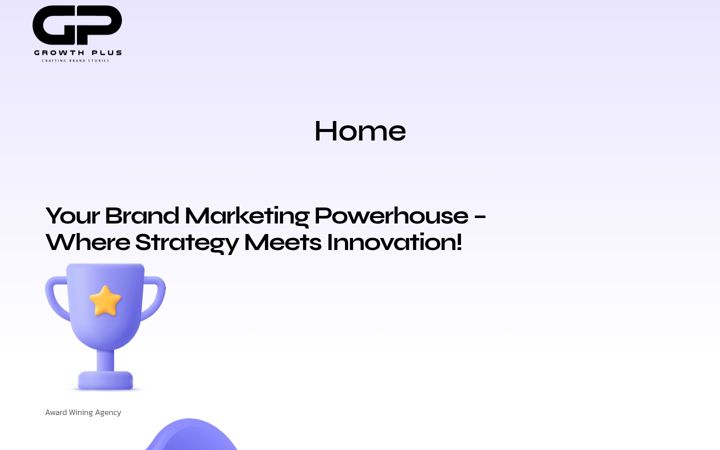 Screenshot of growthplus.in